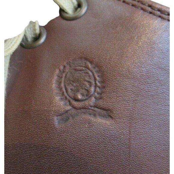 Tommy Hilfiger Men's Vintage Brown Suede Leather Oxford Shoe Size 11 M - Picture 6 of 8